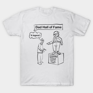 Dad hall of fame light T-shirt T-Shirt